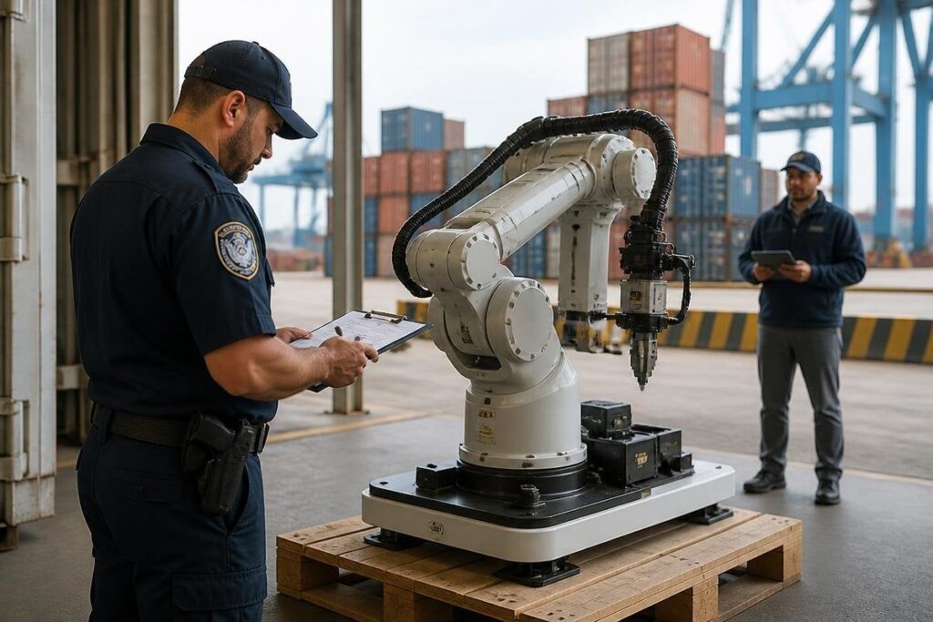 When robots cross borders, the hard work starts at customs
